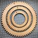 3 pack of circle looms with even teeth. 
